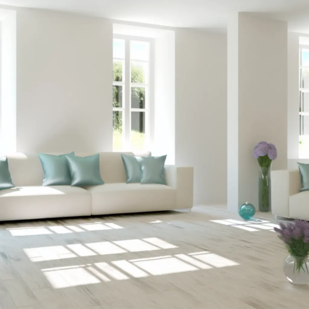 Immaculate residential interior showcasing pristine cleanliness