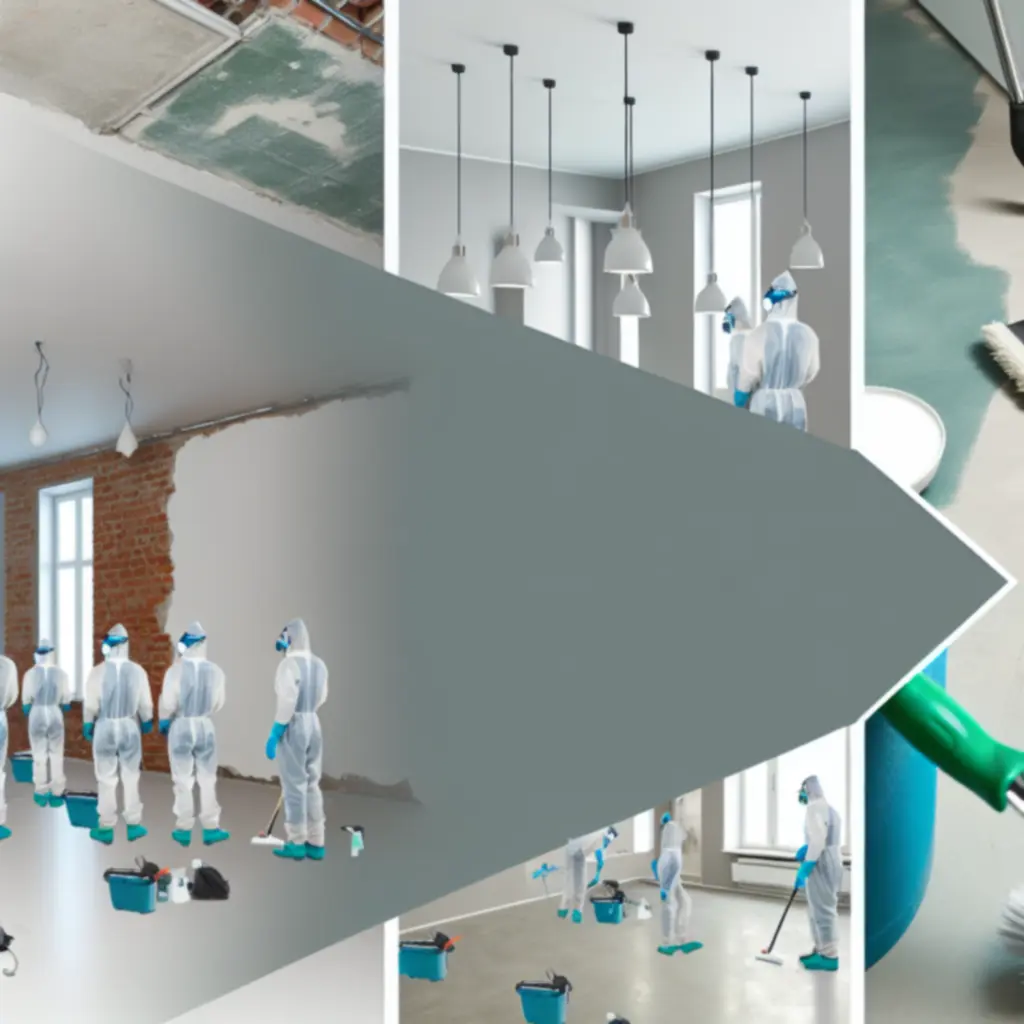 Építkezés utáni takarítás eredménye